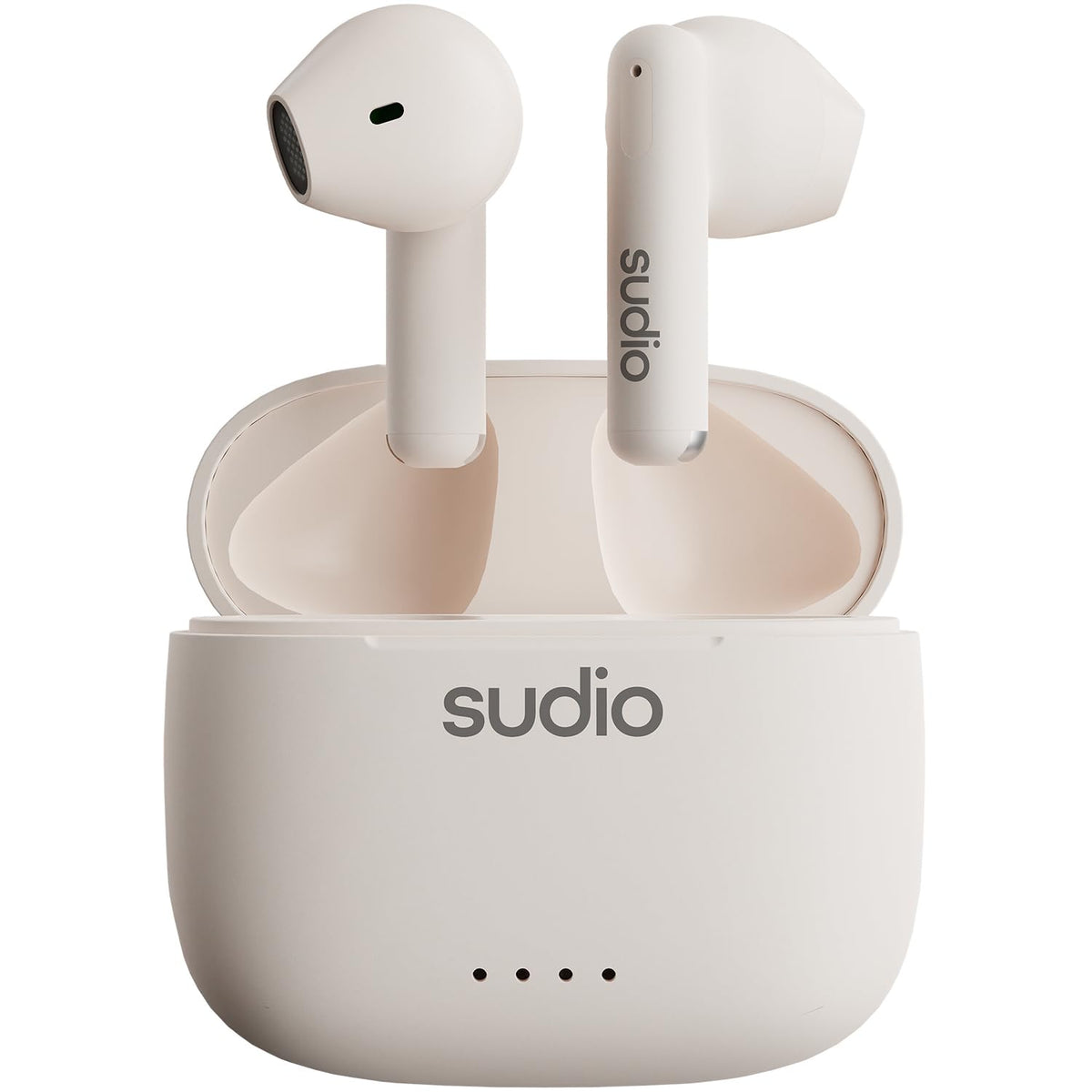 Sudio A1 True Wireless Earbuds Bluetooth Earbuds 5.3 Noise Cancelling Earbuds Waterproof Earbuds Touch Control Wireless Earphones with Charging Case Perfect for Premium Sound Quality (White)